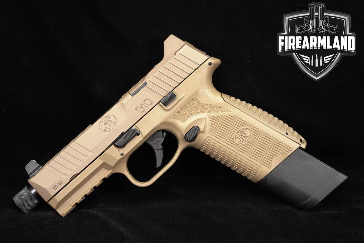 FN America 510 Tactical 10mm 4.71" FDE FN510 Pistol +2 MAGS & ORIG BOX
