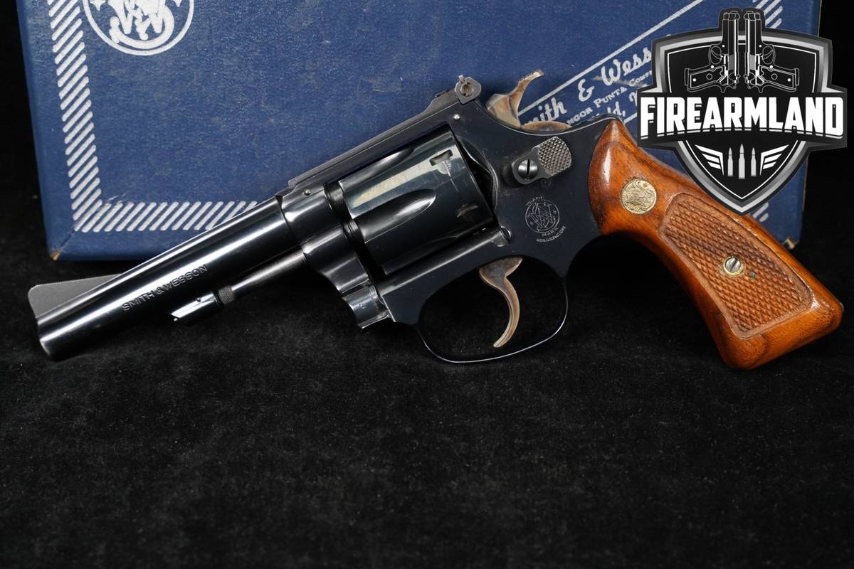 1980-1981 Smith & Wesson Model 34-1 Kit Gun S&W 22LR DA/SA +ORIG BOX