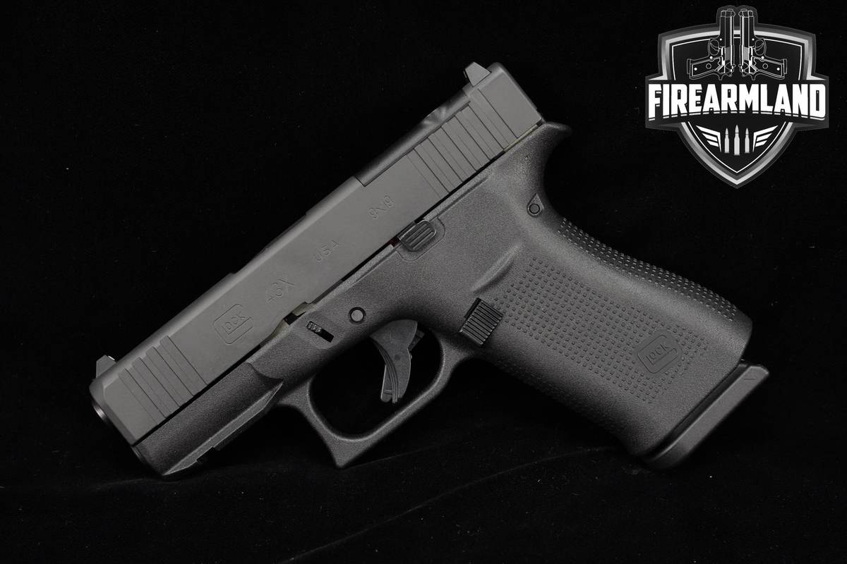Glock 43X MOS Slimline 9mm 3.41" G43X G43-X Pistol +2 MAGS & ORIG CASE