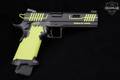 Stealth Arms Platypus 9mm Luger (9x19 Para) Does not match any standard finish listed; likely a custom or special-edition Cerakote treatment (base could be Armor Black or Graphite Black, but the overall scheme with neon accents isn’t on the official list). in Excellent Condition Image 5