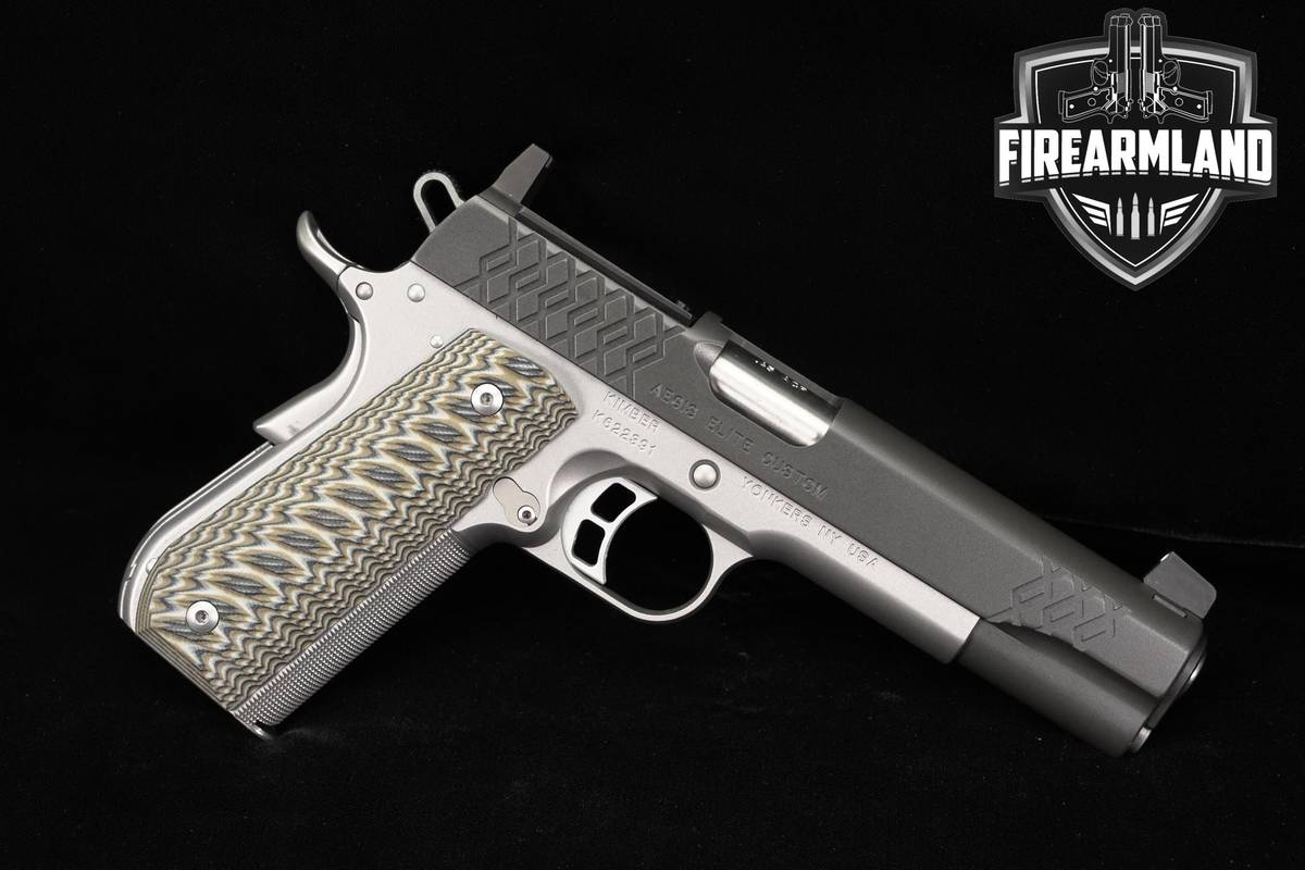 Kimber Aegis Elite Custom OI 45 ACP 1911 5" Two-Tone OR Pistol +ORIG CASE