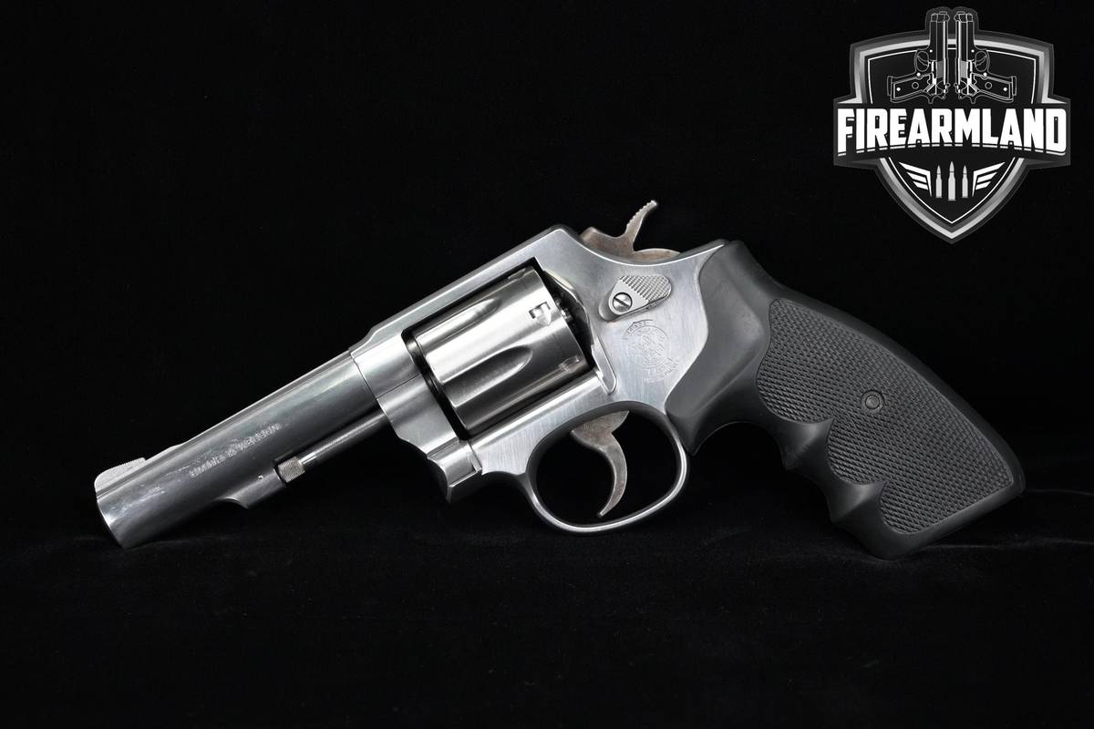 Smith & Wesson S&W Model 65-6 357 Magnum 4" Stainless DA/SA Target Revolver
