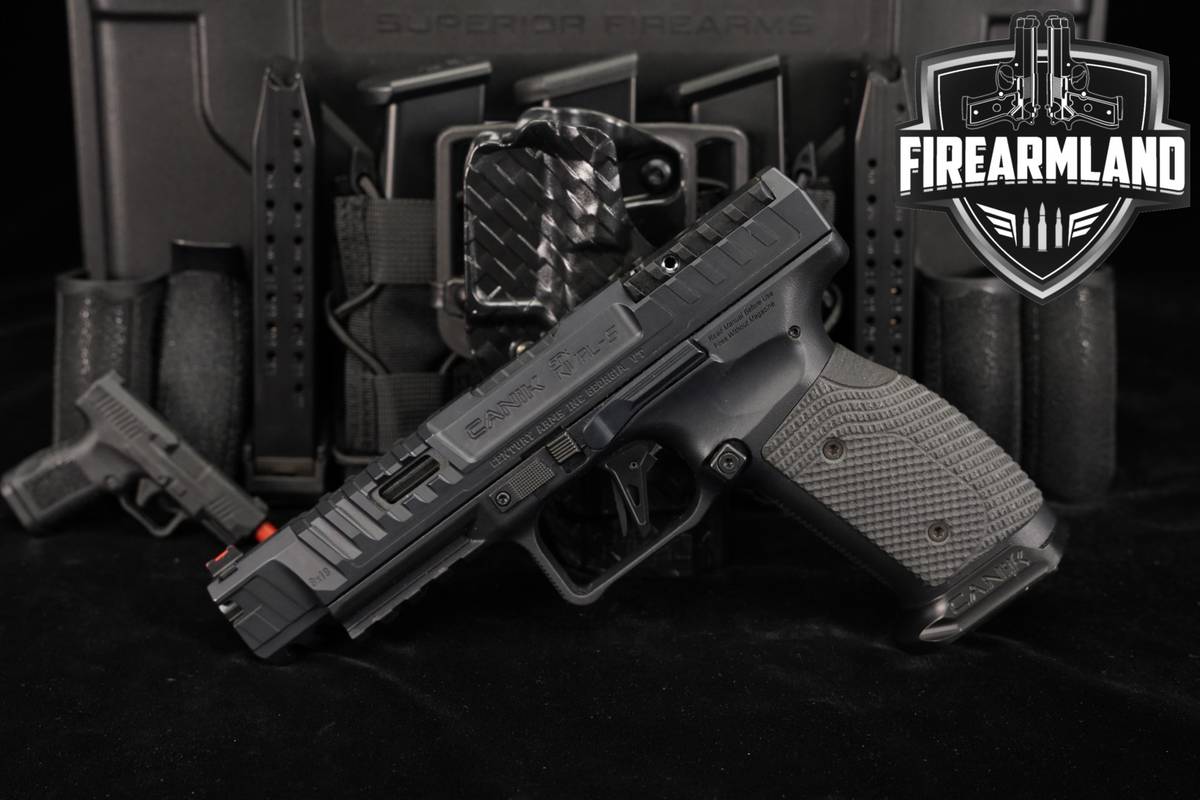 Canik SFx Rival-S Dark Side 9mm Optics-Ready +6 MAGS, ORIG CASE & HOLSTER