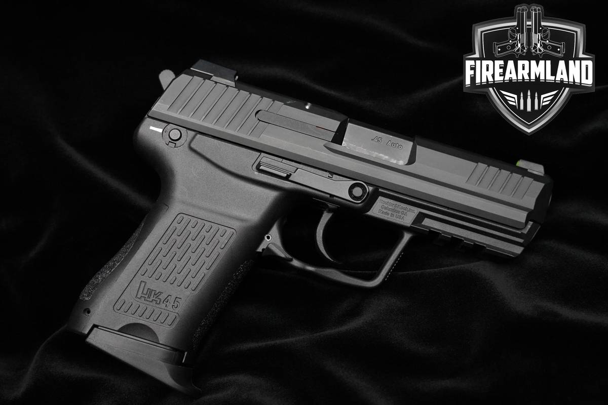 ORIG CASE Heckler & Koch HK 45C 45 ACP 8+1 DA/SA Pistol H&K 45-ACP HK45C