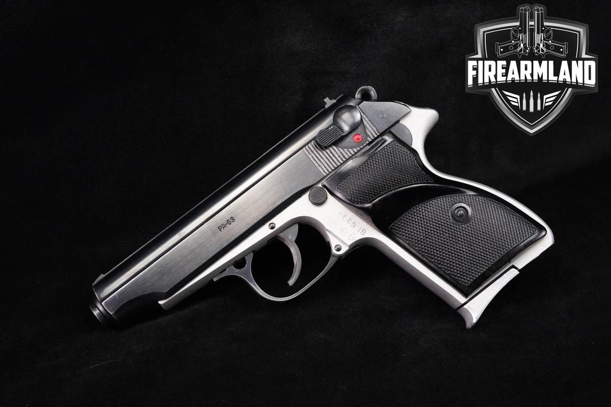 FEG PA-63 9x18mm Makarov 3.9" Two-Tone Blued & Silver Cold War DA/SA