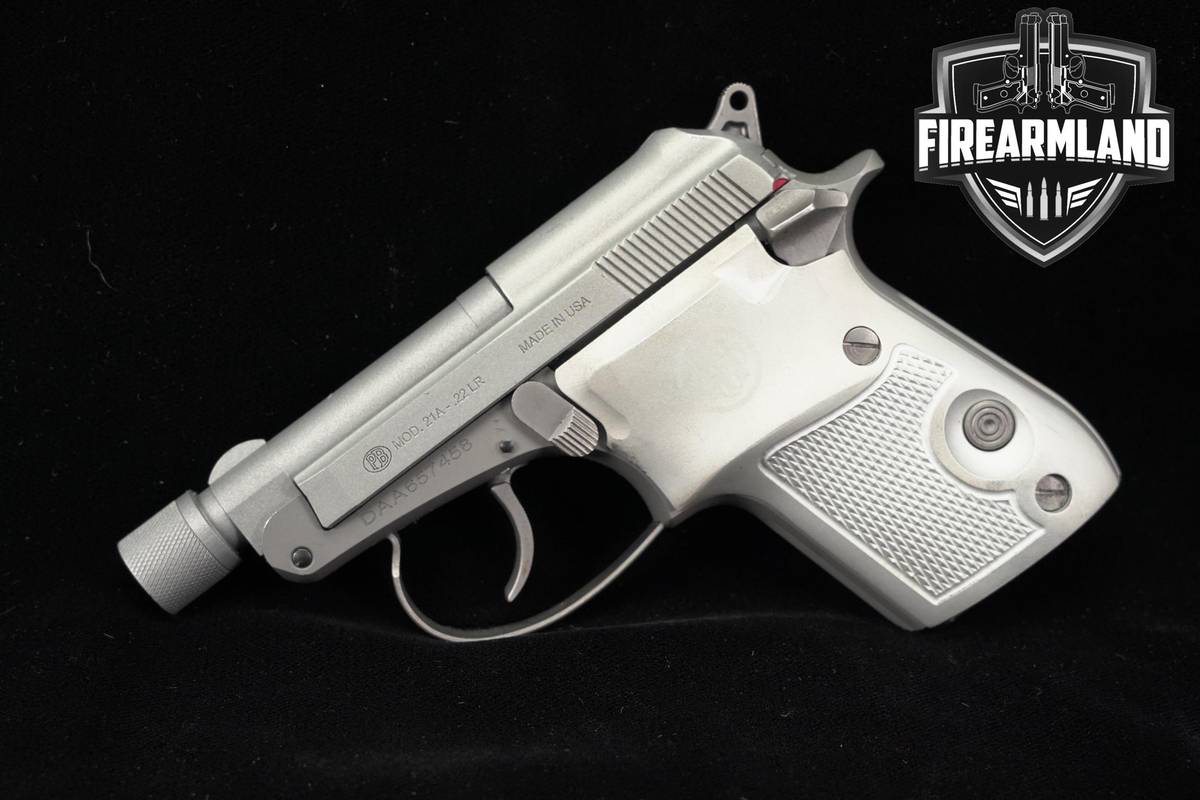 2023 Beretta 21A Bobcat Covert, Ghost Buster 22LR 2.9" +ORIG BOX