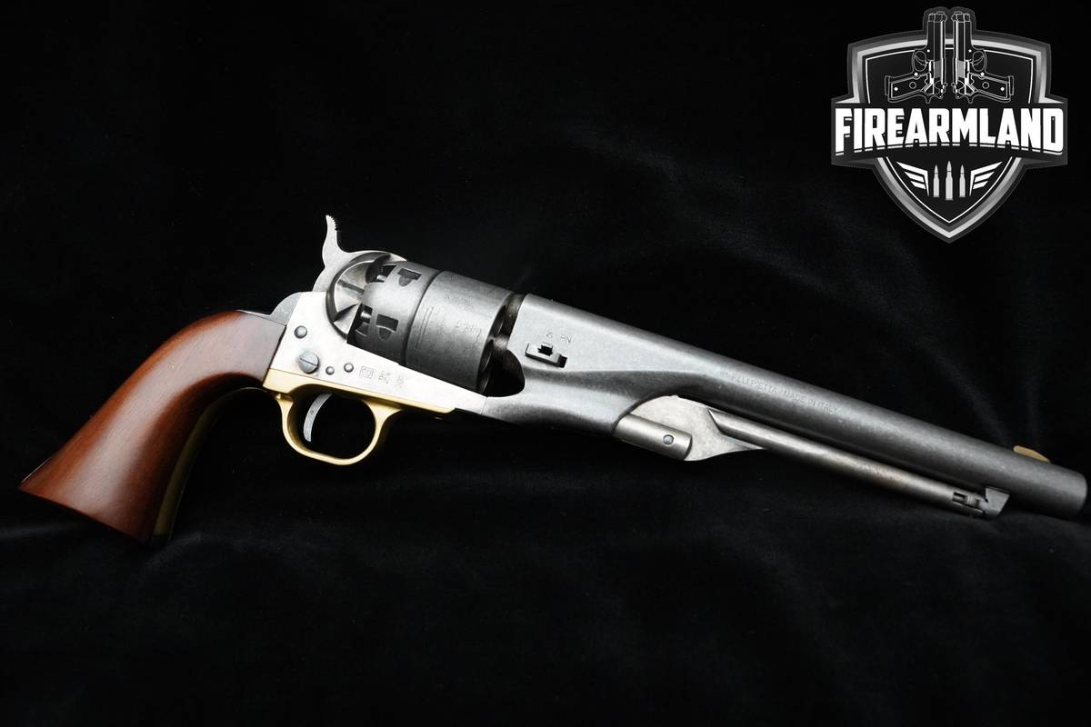 LIKE-NEW Pietta 1860 Old West 44 BPM 8" Old West Petina 1860 Pietta