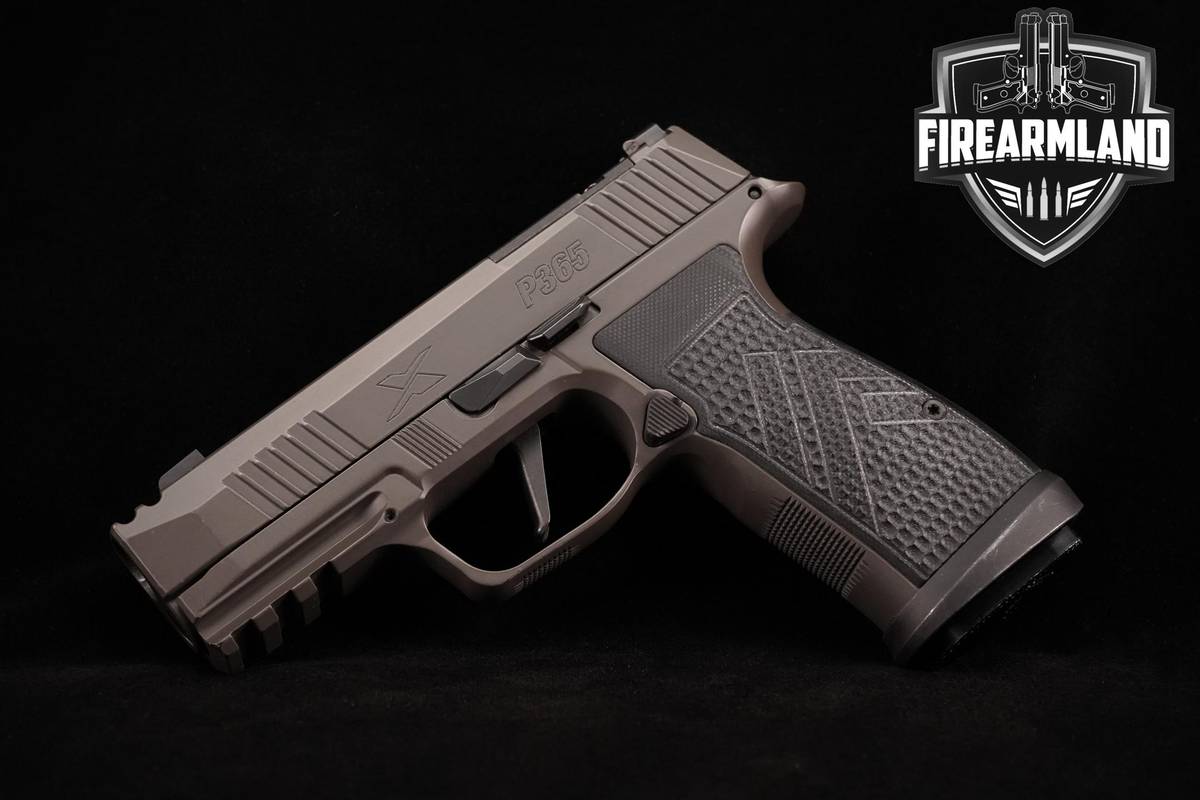 Sig Sauer P365 AXG Legion 9mm 3.1" Legion Gray +3 MAGS, ORIG CASE & HOLSTER
