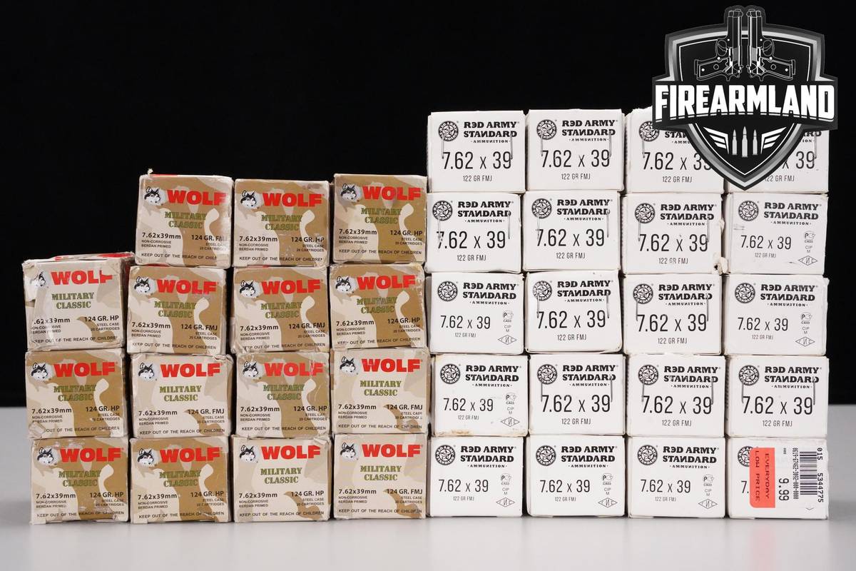 7.62x39 Ammo 762x39 Ammunition 700 ROUNDS