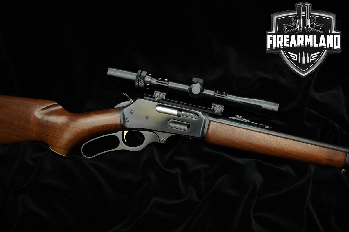 Marlin Model 375 Win 20" Blued Marlin JM STAMPED +OPTIC