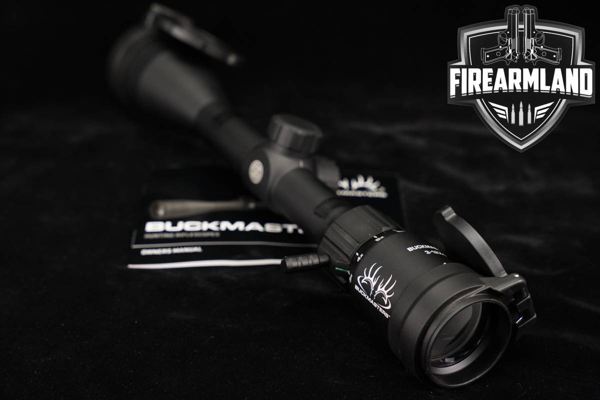 Sig Sauer Buckmasters 3-12x44 SFP MOA BDC Reticle Scope Buck Masters