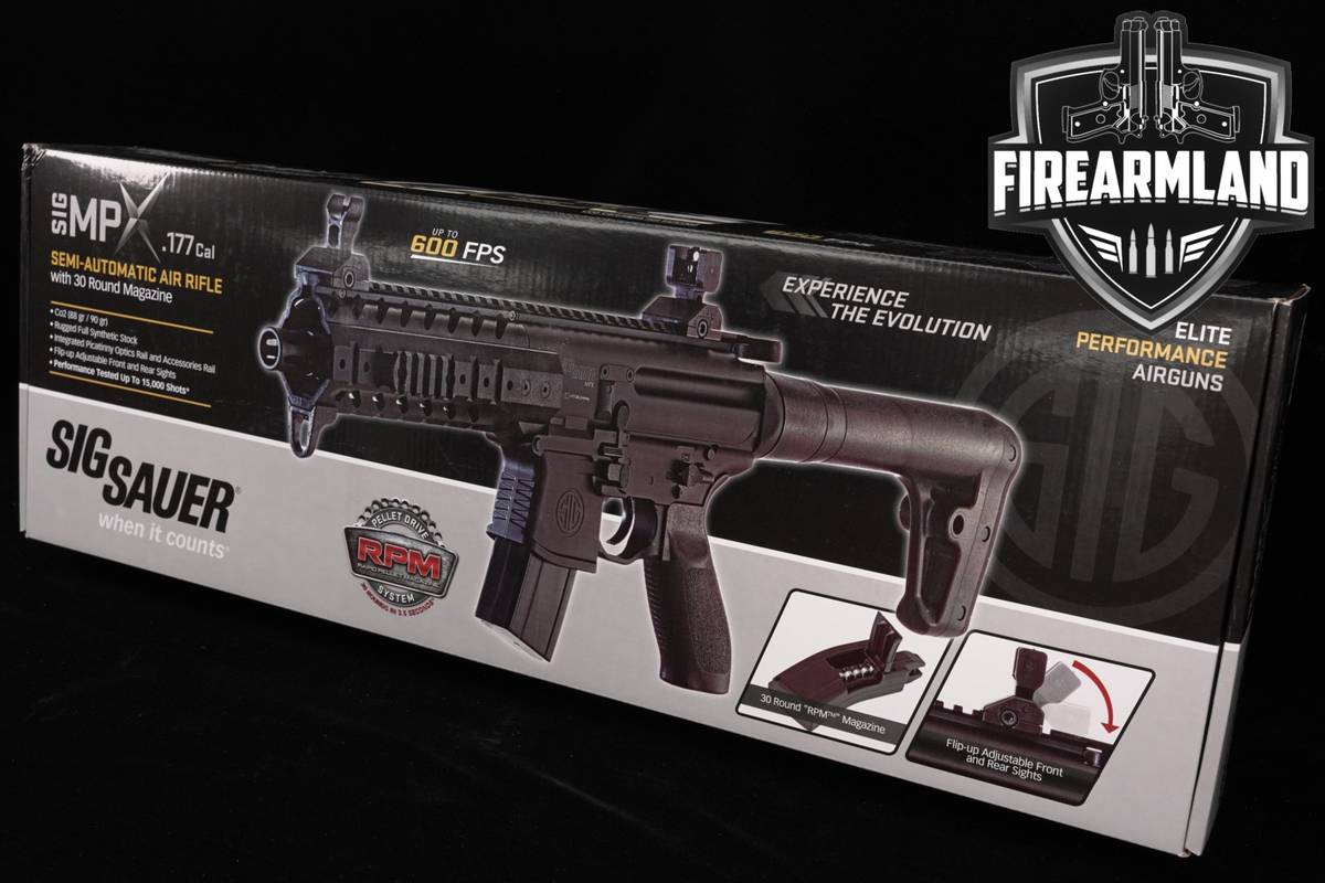 UNFIRED Sig Sauer MPX Air Rifle Gen 1 177 AIRGUN +ORIG BOX