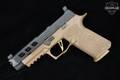 2020-2022 Sig Sauer P320 Pro-Cut Slide 9mm Luger Tan/Black in Very Good Condition Image 4