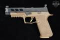 2020-2022 Sig Sauer P320 Pro-Cut Slide 9mm Luger Tan/Black in Very Good Condition Image 5