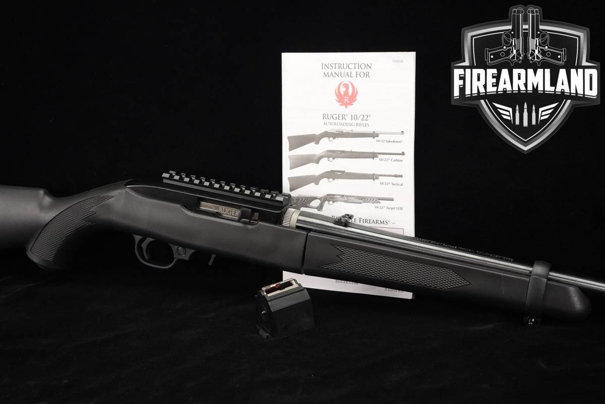 Ruger 10/22 Takedown Threaded Barrel, Factory Flash Suppressor 22LR 1022