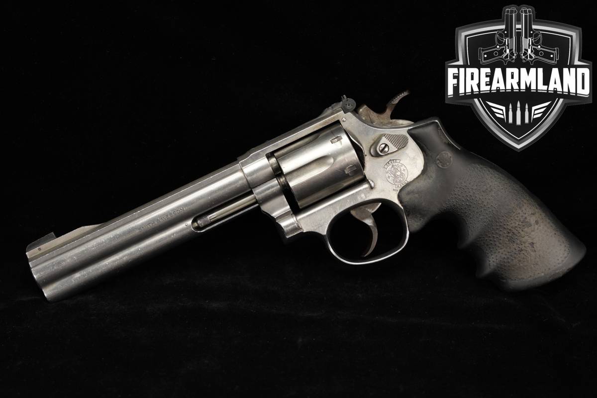 Smith & Wesson Model 617-1 S&W 22LR 6" Stainless DA/SA