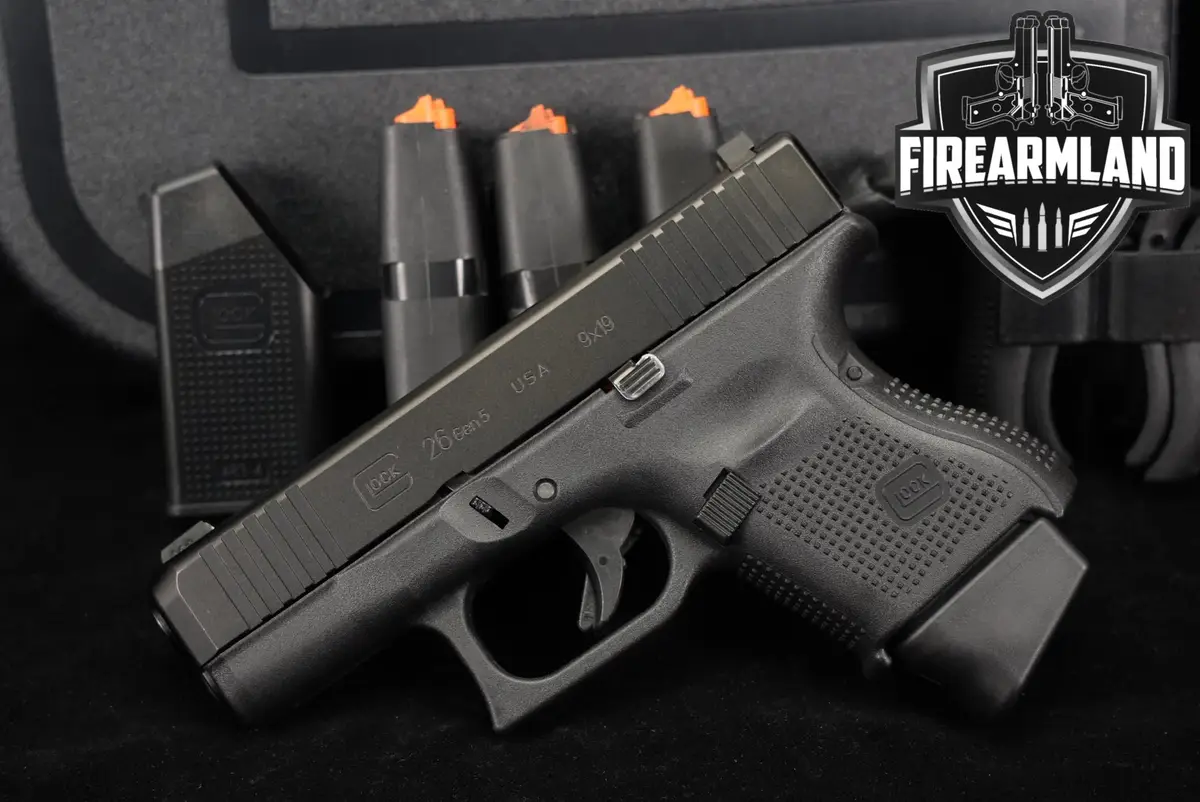 Glock 26 Gen5 G26 Gen 5 9mm 3.43 +4 MAGS & ORIG CASE