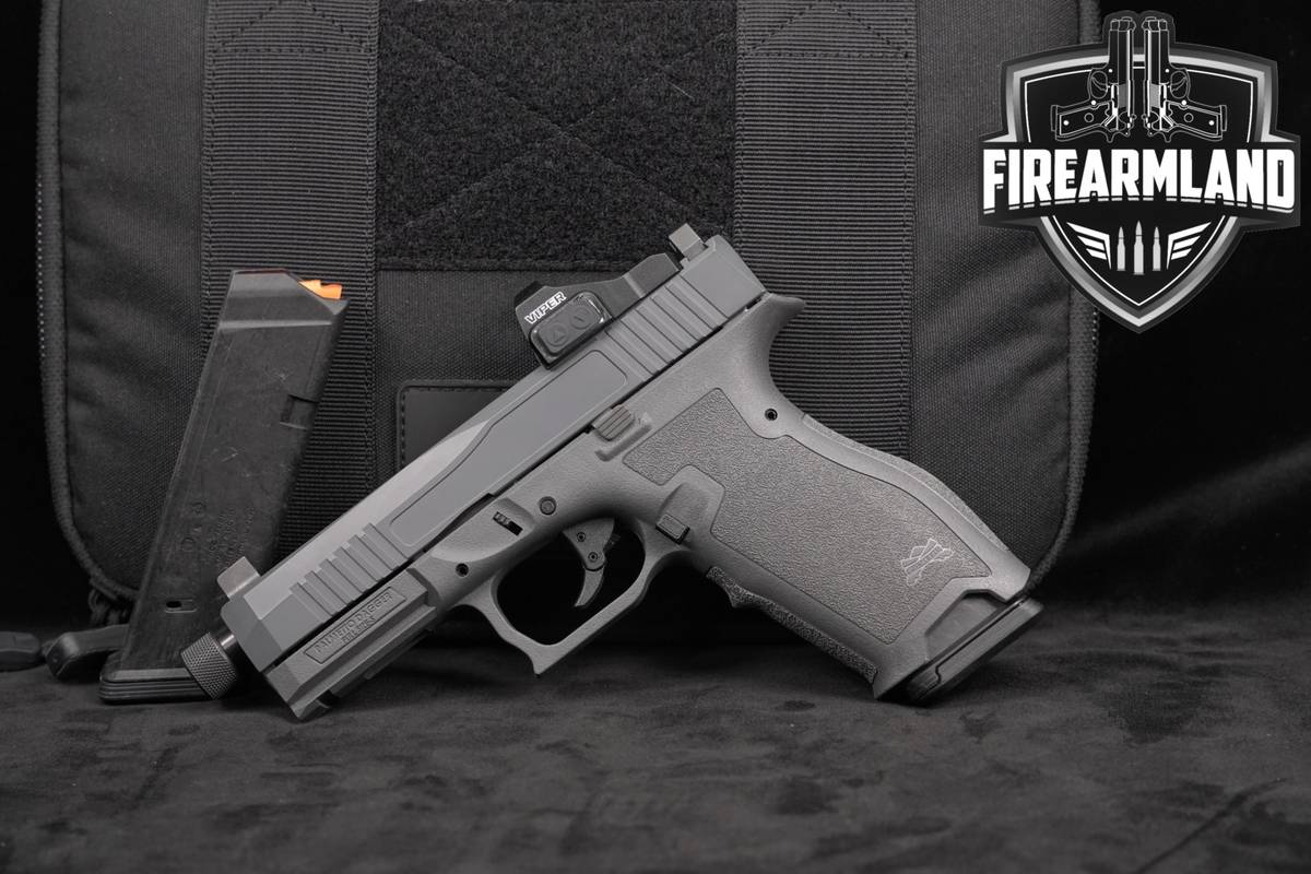 Palmetto State Armory PSA Dagger SX 9mm 4.5" Gray 2 MAGS, ORIG CASE & OPTIC