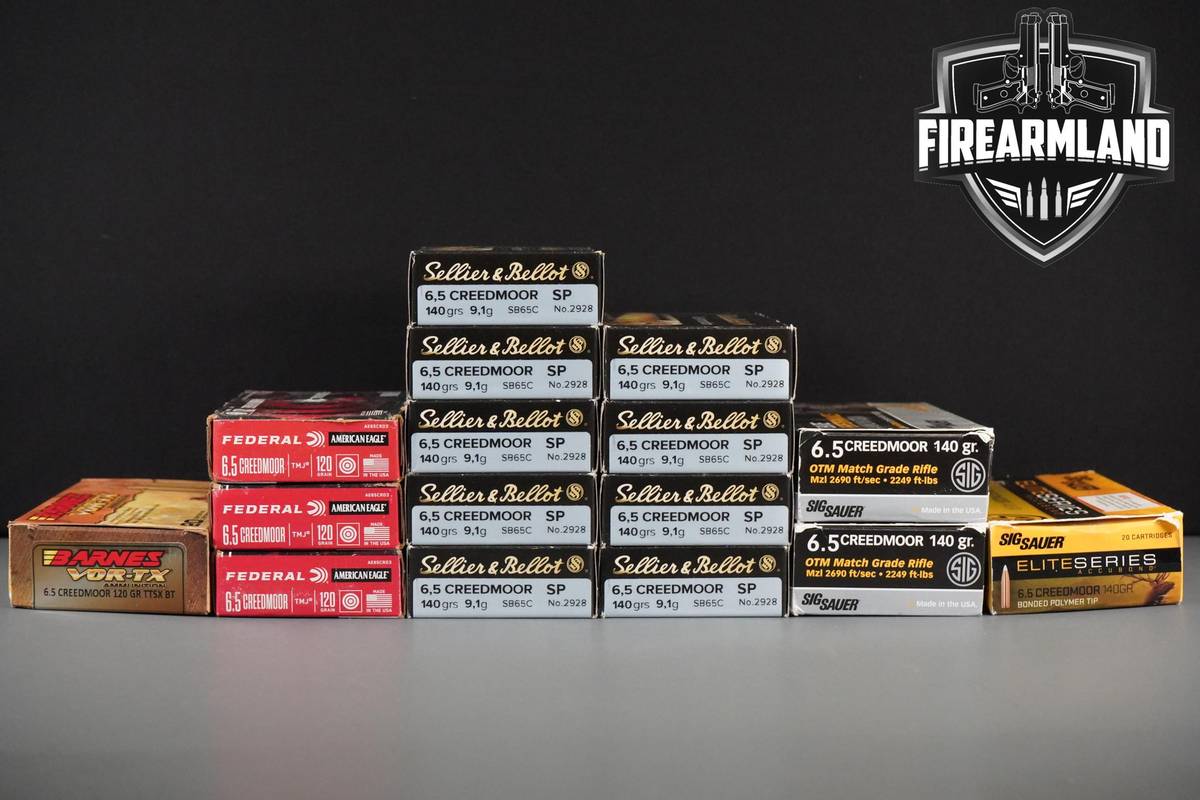 6.5 Creedmoor Ammo 6.5-Creedmoor Ammunition 320 ROUNDS