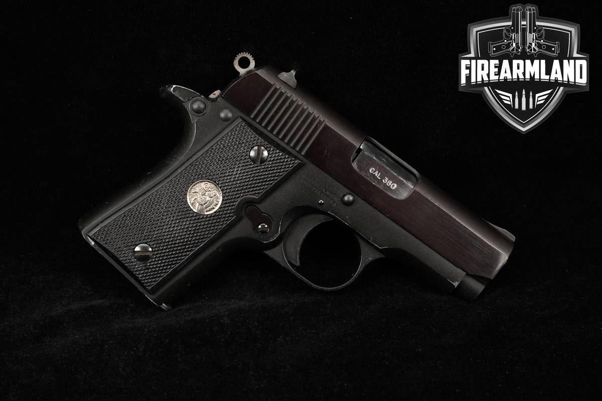 1988 Colt Mustang Pocketlite 380ACP 1911 2.75" Two-Tone Stainless +3 MAGS