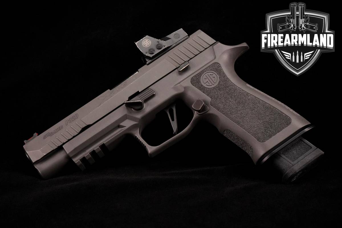 Sig Sauer P320 X-Five Legion 9mm 5" Gray XFive X5 +2 MAGS & ROMEO1
