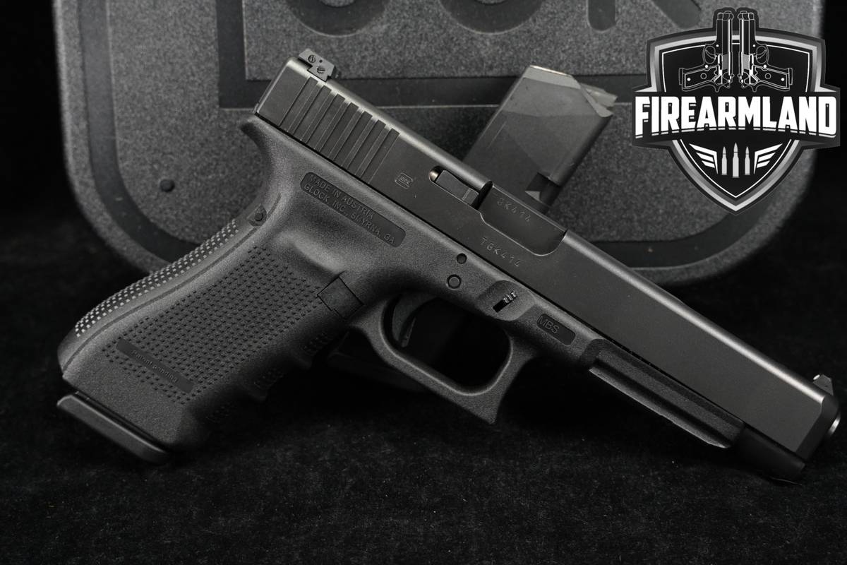 Glock 34 Gen4 G34 Gen 4 9mm 5.31 +FOUR MAGS & ORIG CASE