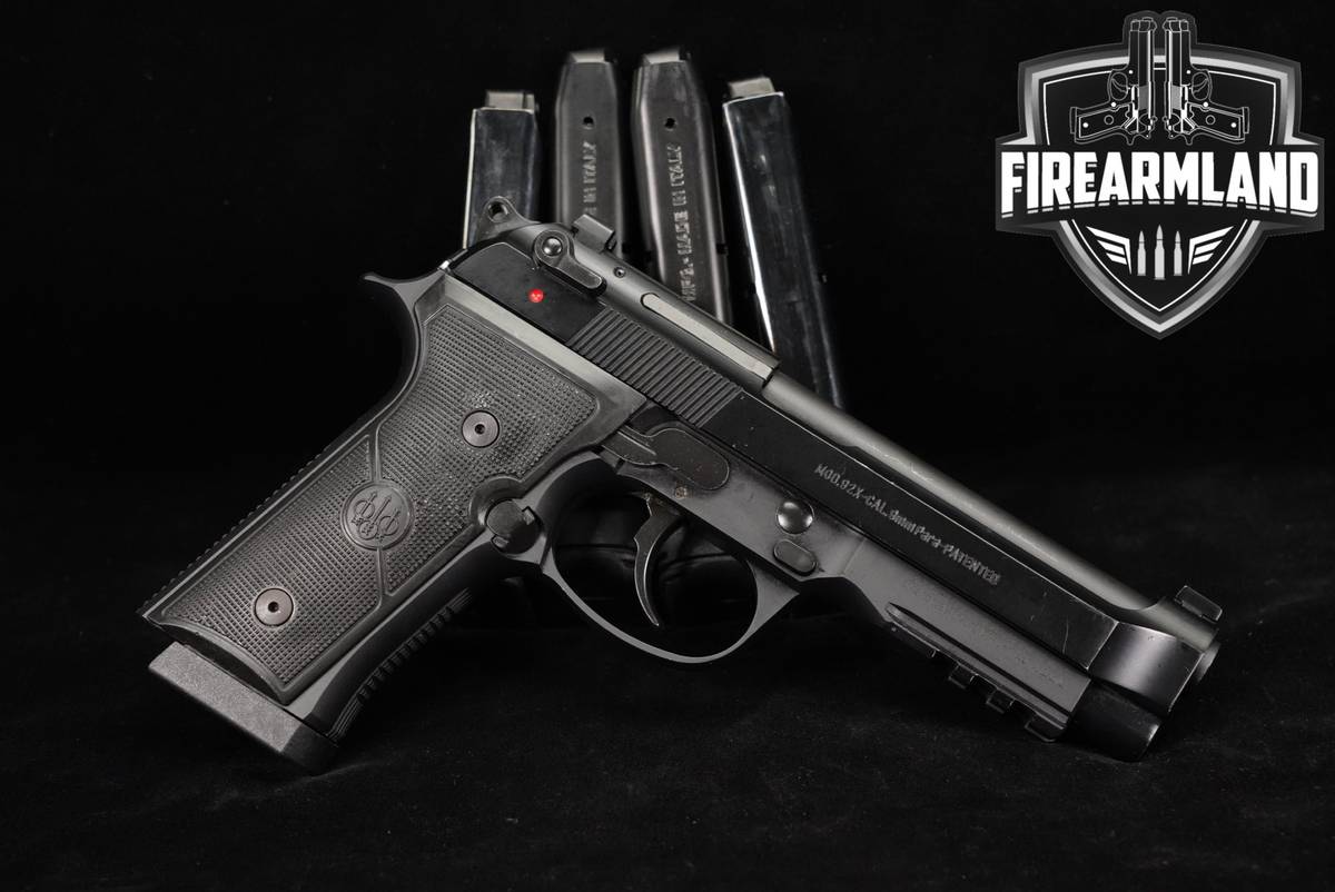 Beretta 92X 9mm 4.7" Bruniton Black 92 X +5 MAGS