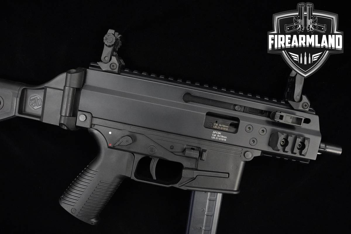 DESIRED! Brugger & Thomet (B&T) APC9K 9mm 4.3" B&T APC9-K +ORIG CASE