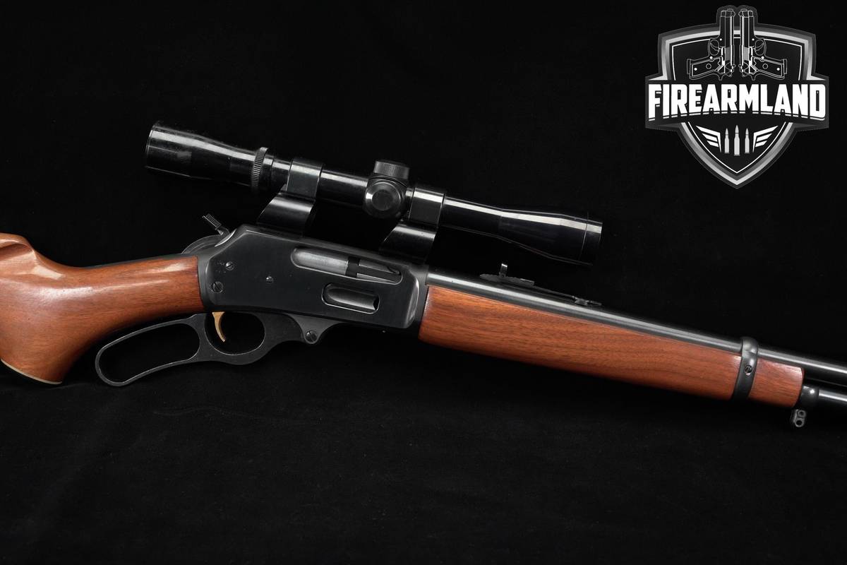 JM STAMPED 1980 Marlin Model 336 30-30 20" Blued & Wood Micro-Groove +OPTIC