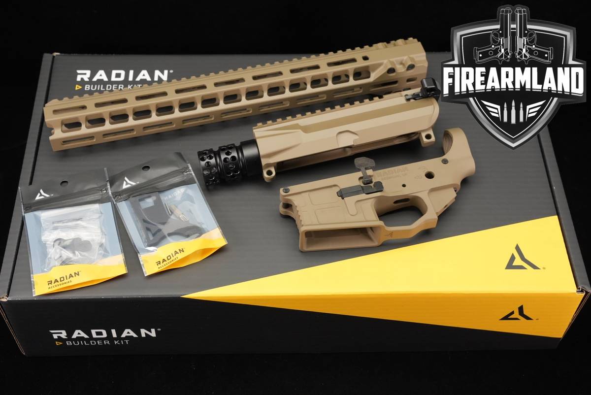 Radian Weapons Model 1 Builder Kit, A-DAC15 AR-15 AR15 FDE ADAC +ORIG BOX
