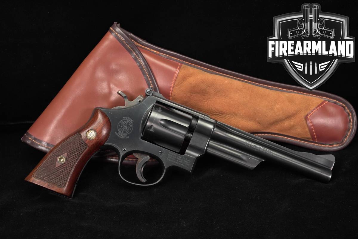 1962-1963 Smith & Wesson Model 28-2 Highway Patrolman S&W 6" Blued DA/SA