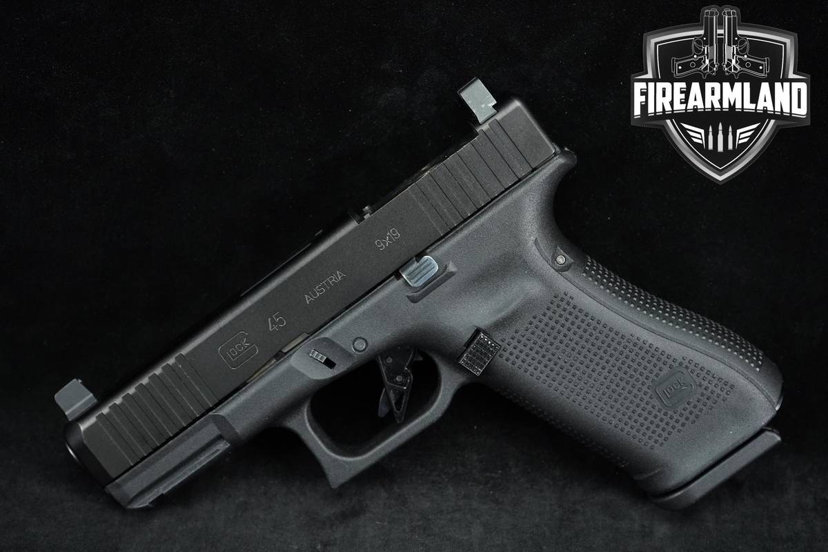Glock 45 Crossover Non-MOS Aftermarket Optic Cut G45 Defense Pistol +5 MAGS
