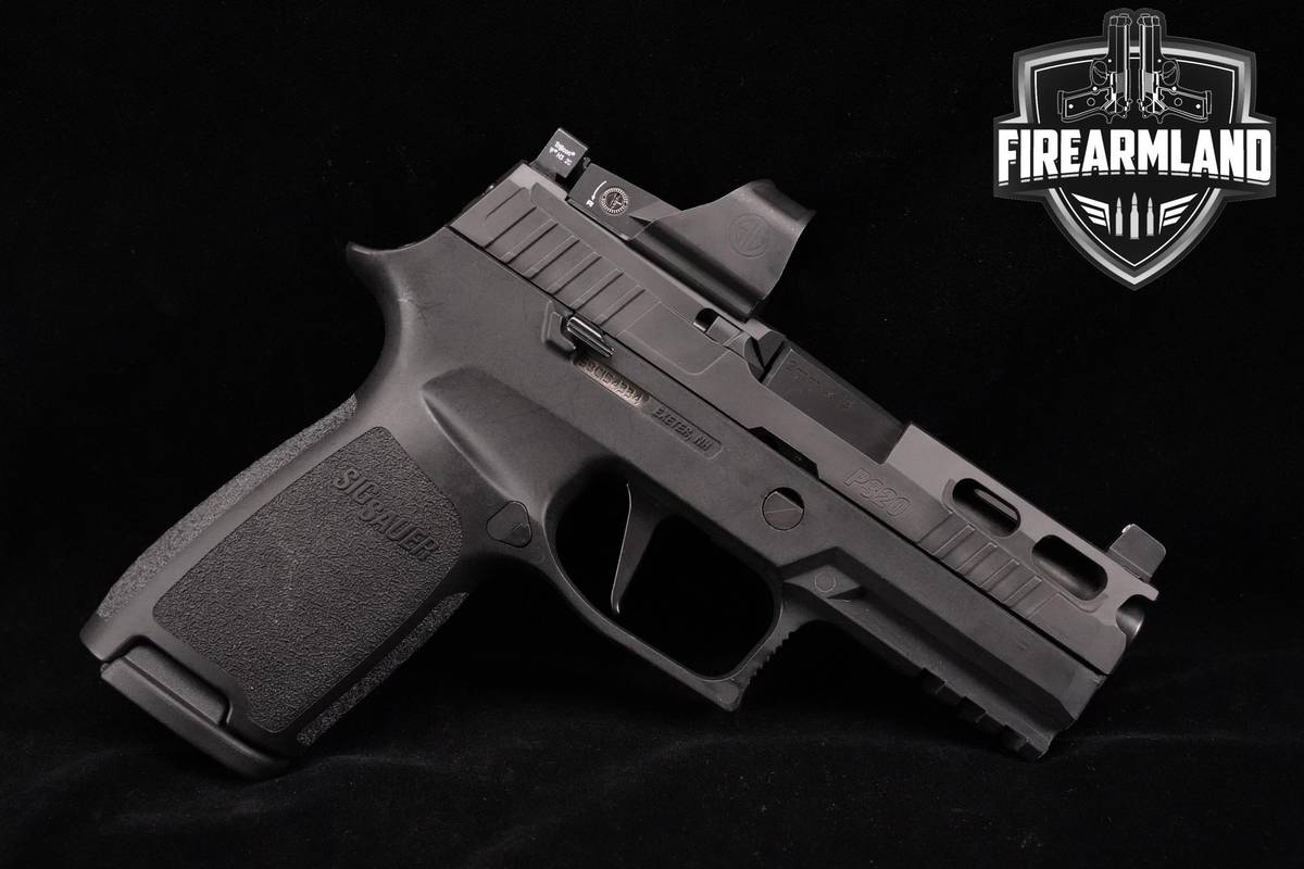 Sig Sauer P320 9mm 3.9" Sig-Sauer-P320 +2 MAGS, ORIG CASE & OPTIC