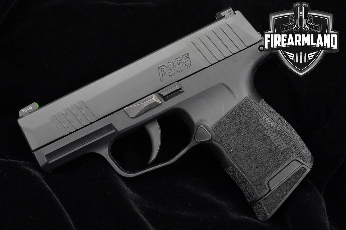 Sig Sauer P365 Micro-Compact 9mm 3" Nitron Sig-Sauer P365 P-365 +ORIG CASE