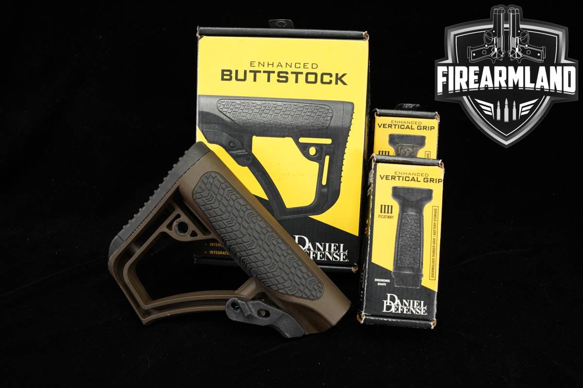 Daniel Defense 2x TWO Milspec+ Stock & VFG Vertical Foregrip