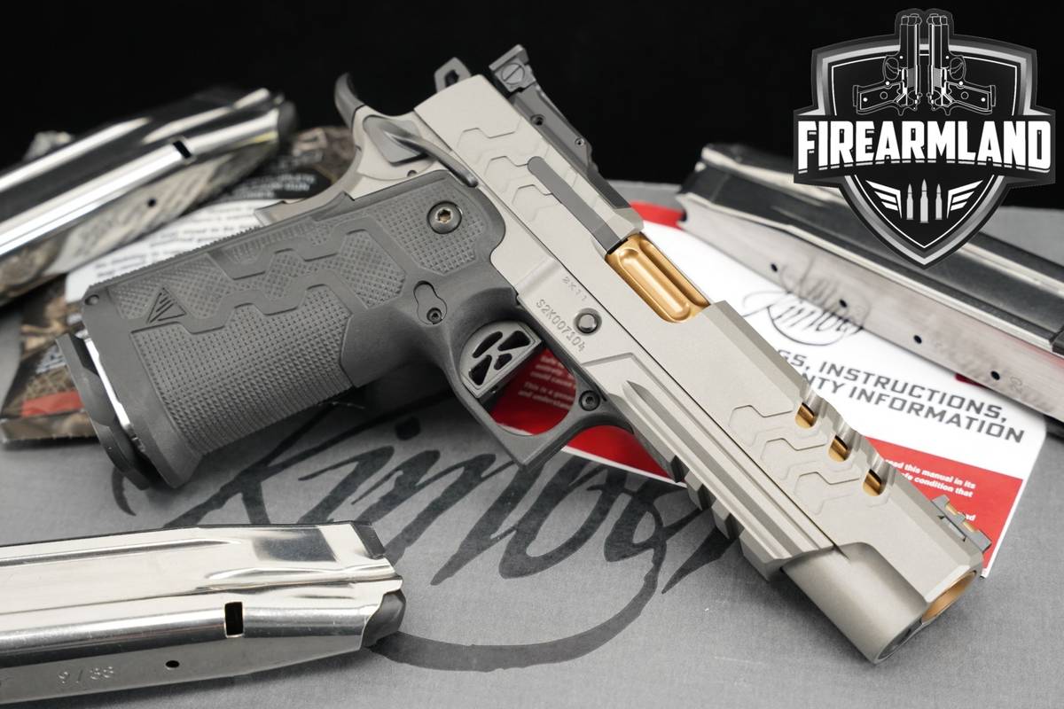 Kimber 2K11 Stainless Target Optics-Ready 9mm 1911 2011 +4 MAGS & ORIG BOX