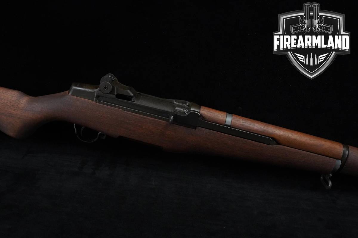WWII 1943 Springfield Armory M1 Garand CMP Service Grade 30-06 24" OG-CASE