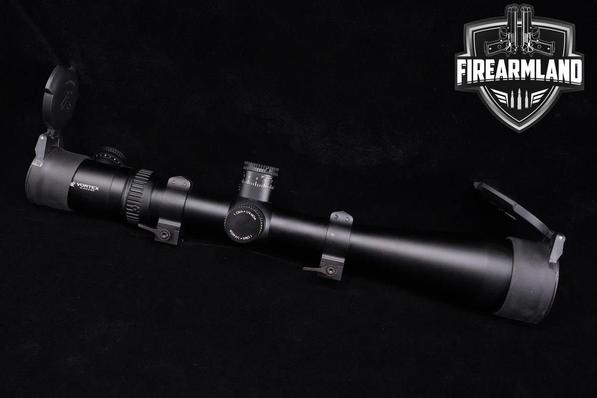 Vortex Optics Viper PST 6-24x50mm Red illuminated FFP EBR-1 MOA Reticle