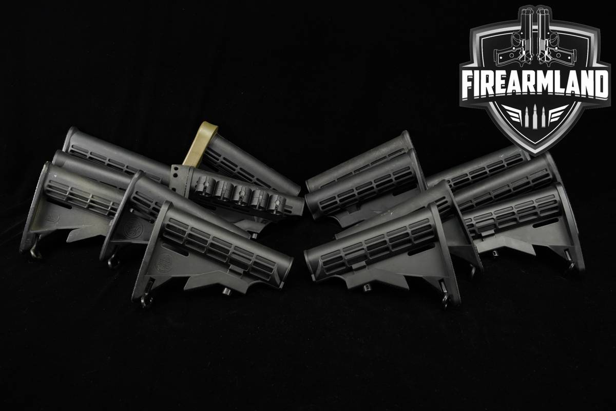 FOURTEEN 14x Branded AR Carbine Stocks M4 furniture lot Stock