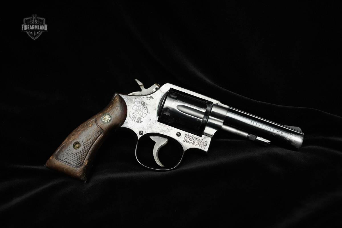 RARE Smith & Wesson 10-6 38Spl 4" Revolver S&W DA/SA Blue 10-6 38 Special