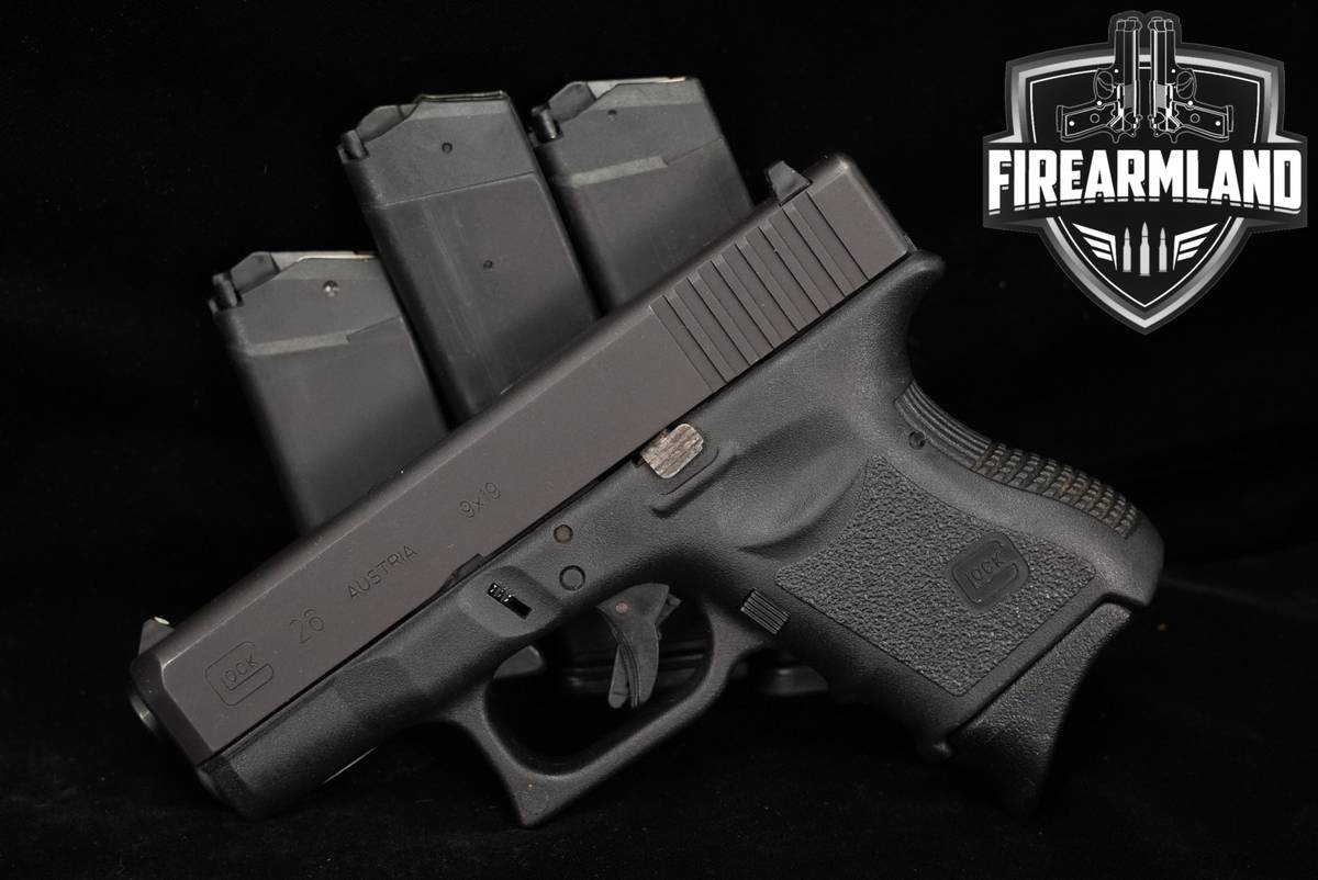 Glock Glock 26 Gen 3 9mm Luger Black in Very Good Condition