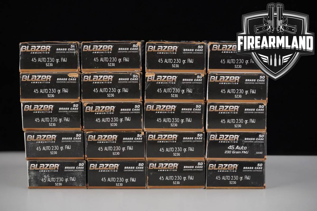 1000 RDS! 45 ACP Ammo 45ACP