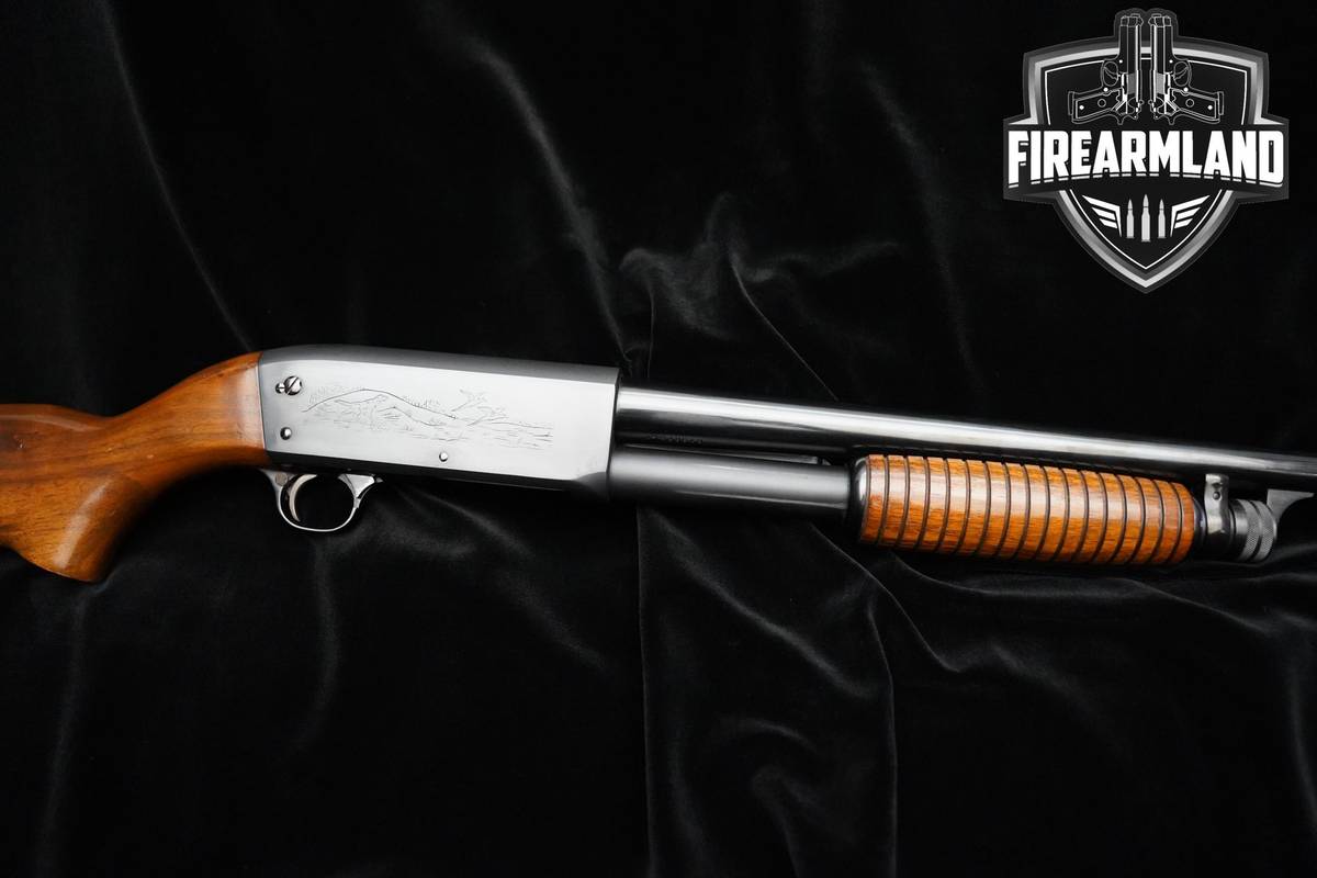 1956 Ithaca Model 37 Featherlight 12-Gauge 29.5" Blued Shotgun M37 37