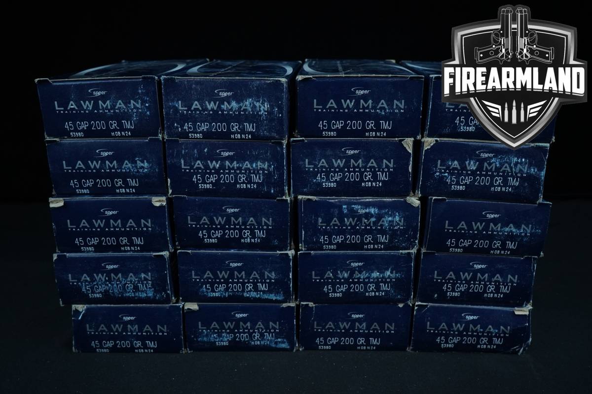 1000 RDS! 45 GAP Ammo Ammunition