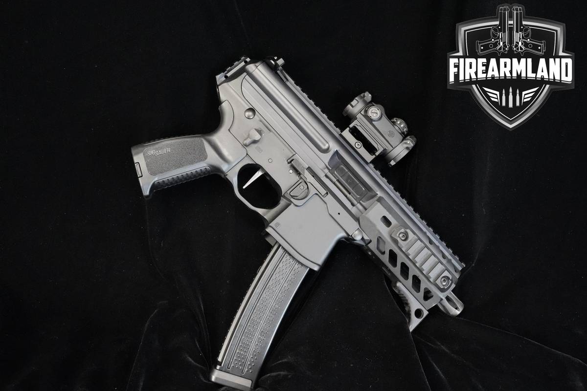 Sig Sauer MPX K 9mm 4.5" Black Anodized Sig-Sauer TIMNEY TRIGGER MPX +OPTIC