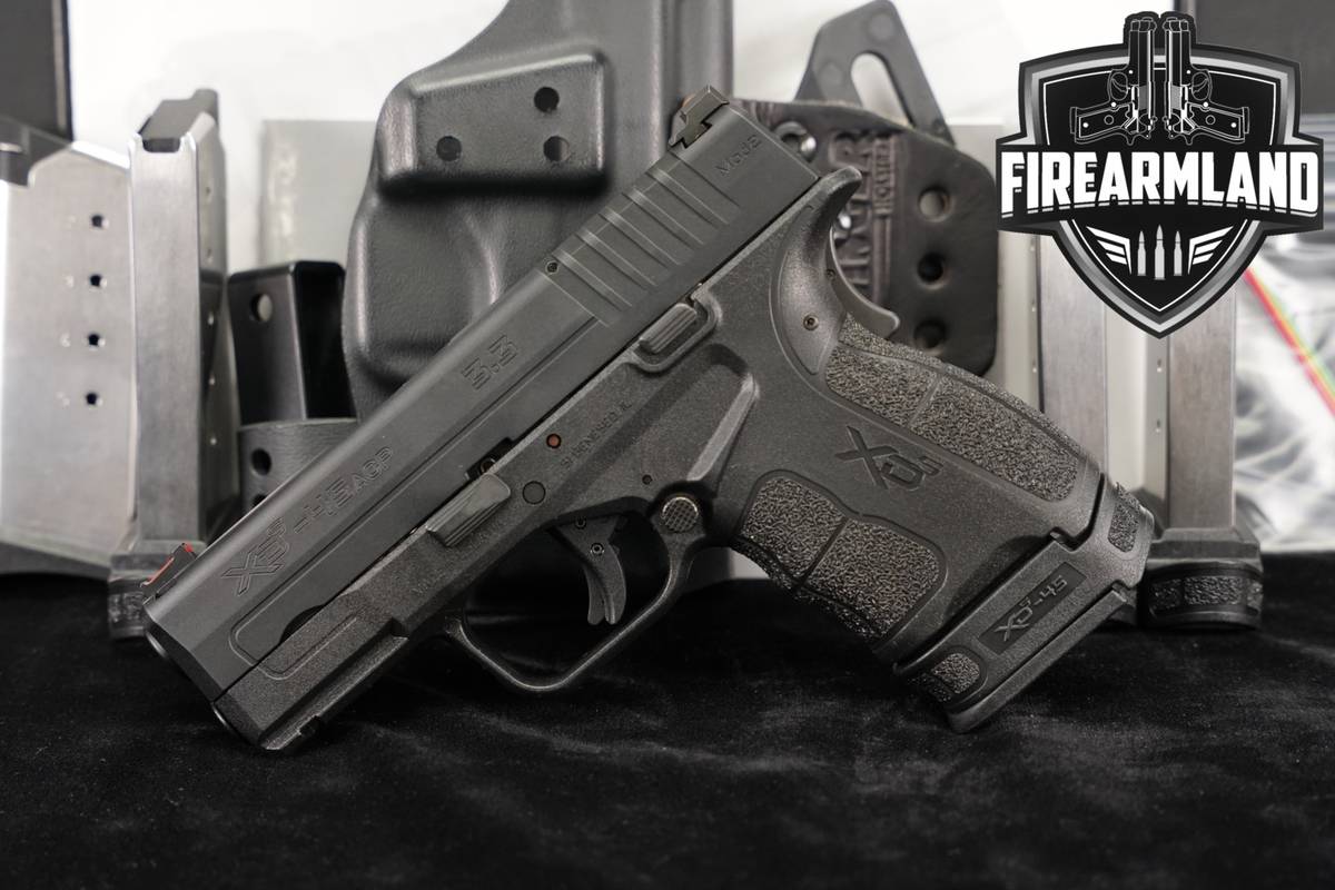 Springfield Armory XD-S Mod.2 45 ACP 3.3 XDS +5 MAGS & ORIG CASE