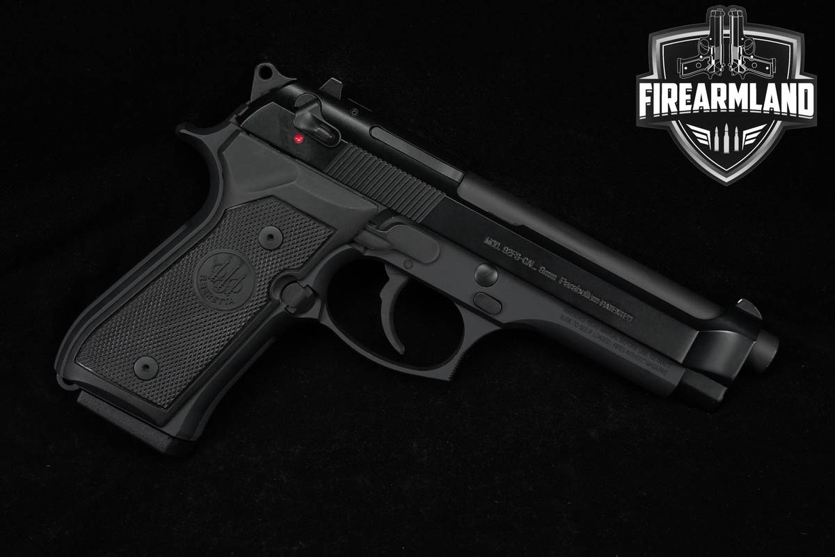 HOME DEFENSE Beretta 92FS 9mm 4.9" Black 92-FS Pistol +ORIG CASE