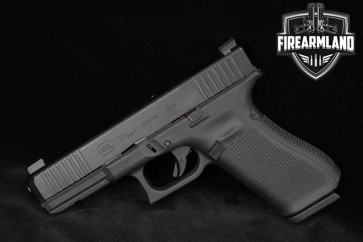 Glock 17 Gen5 FS 9mm 4.49" G17 Gen 5 Defense Pistol +8 MAGS & ORIG CASE