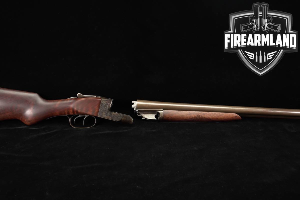 Hunter Arms Company The Fulton 12-Gauge 26" Casehardened & Walnut
