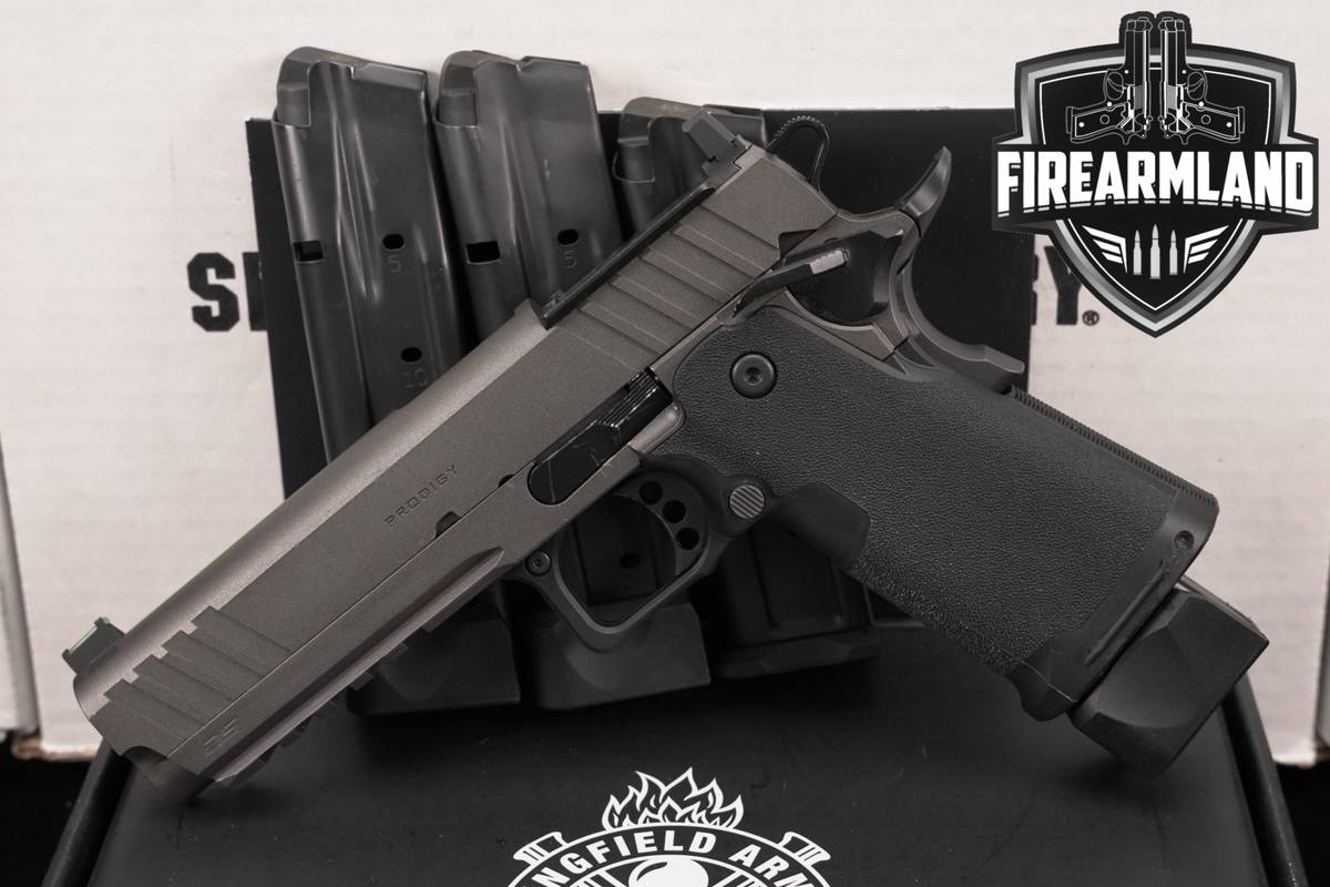 Springfield Armory 1911 DS Prodigy AOS 9mm 5 +4 MAGS, ORIG BOX